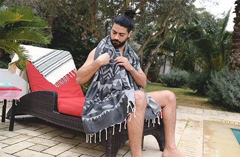 Fouta bohémian